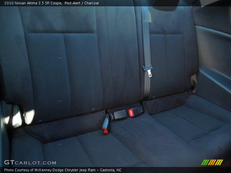 Red Alert / Charcoal 2010 Nissan Altima 3.5 SR Coupe