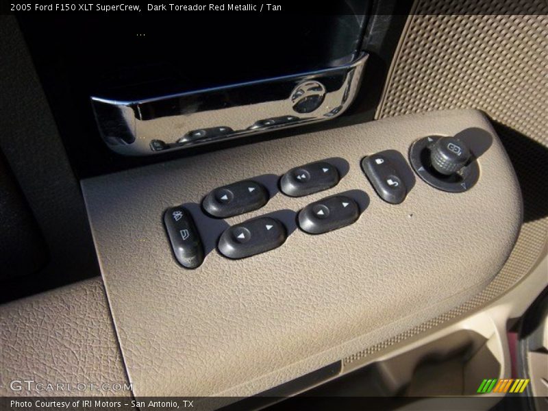 Dark Toreador Red Metallic / Tan 2005 Ford F150 XLT SuperCrew