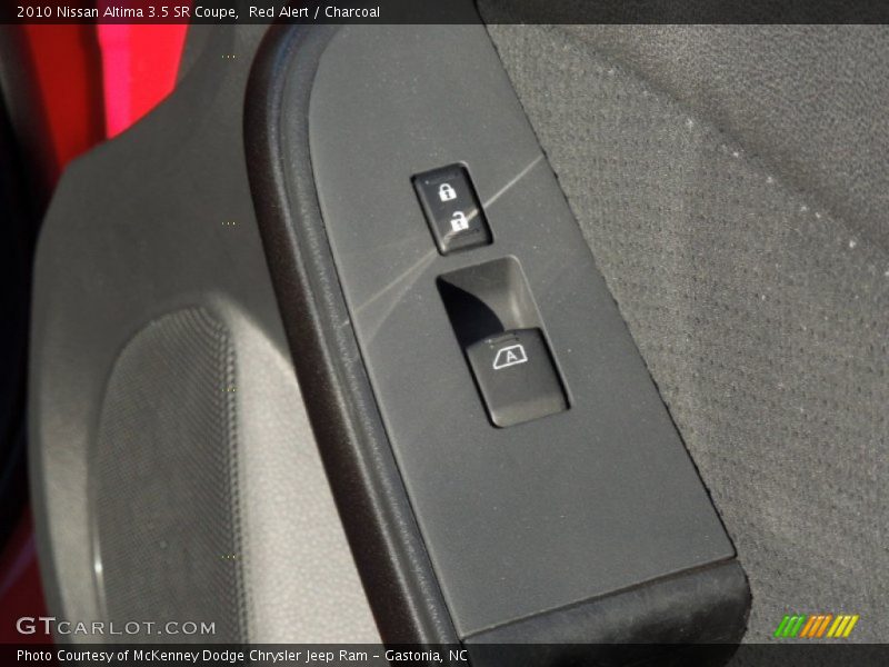 Red Alert / Charcoal 2010 Nissan Altima 3.5 SR Coupe