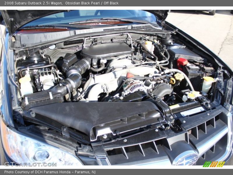 Obsidian Black Pearl / Off Black 2008 Subaru Outback 2.5i Wagon