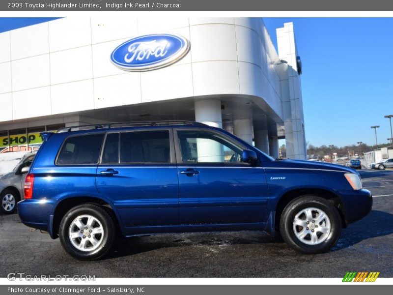  2003 Highlander Limited Indigo Ink Pearl