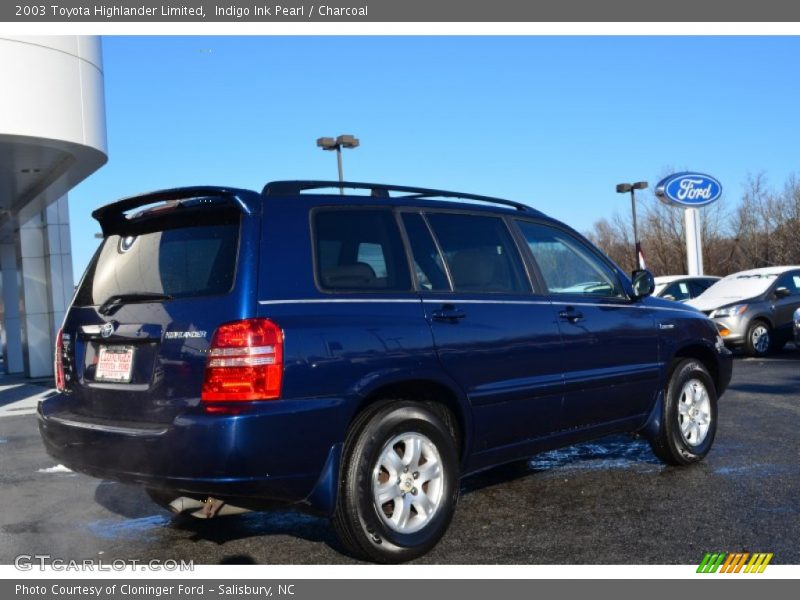 Indigo Ink Pearl / Charcoal 2003 Toyota Highlander Limited