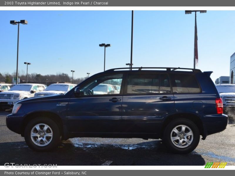 Indigo Ink Pearl / Charcoal 2003 Toyota Highlander Limited