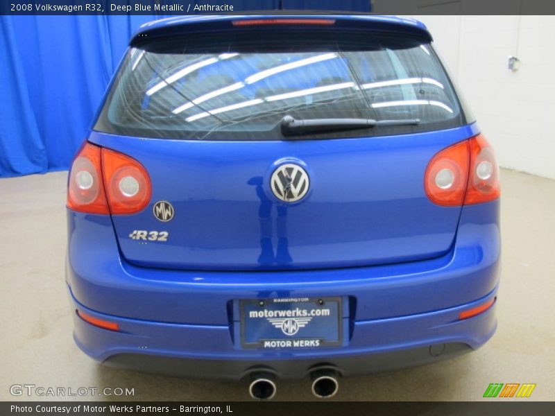 Deep Blue Metallic / Anthracite 2008 Volkswagen R32