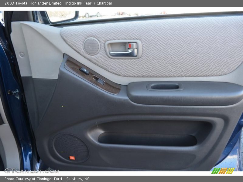 Indigo Ink Pearl / Charcoal 2003 Toyota Highlander Limited