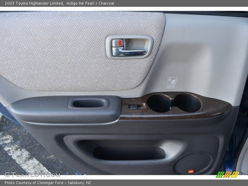 Indigo Ink Pearl / Charcoal 2003 Toyota Highlander Limited