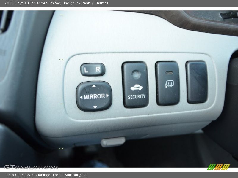 Indigo Ink Pearl / Charcoal 2003 Toyota Highlander Limited