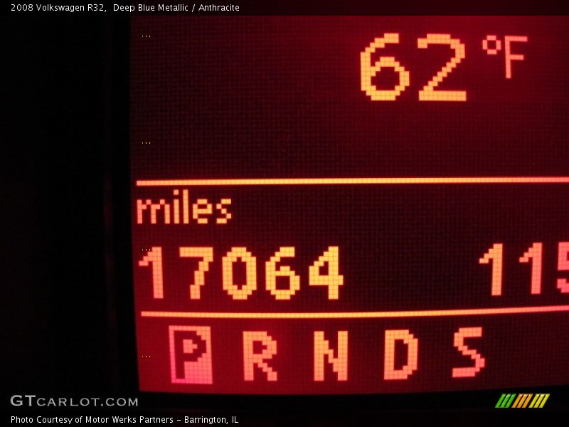 Deep Blue Metallic / Anthracite 2008 Volkswagen R32