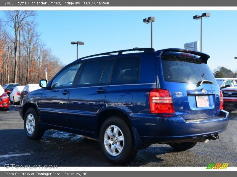Indigo Ink Pearl / Charcoal 2003 Toyota Highlander Limited