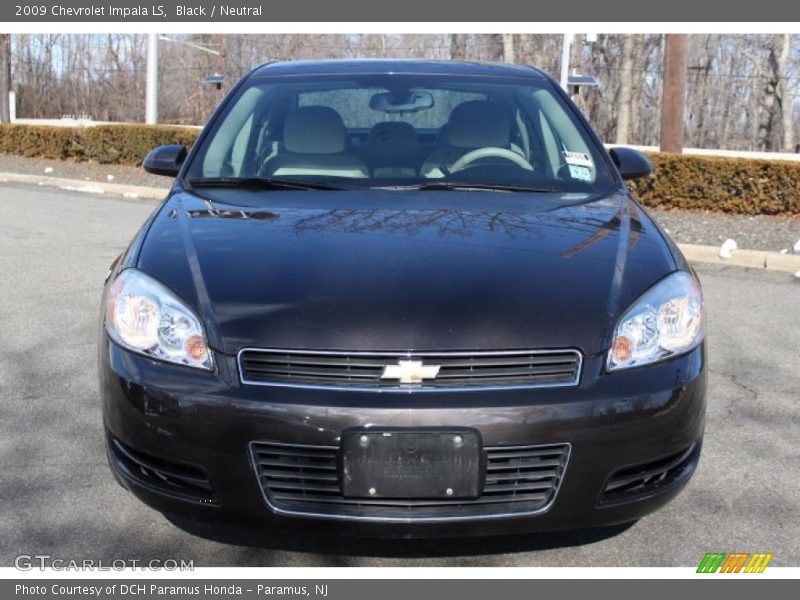 Black / Neutral 2009 Chevrolet Impala LS