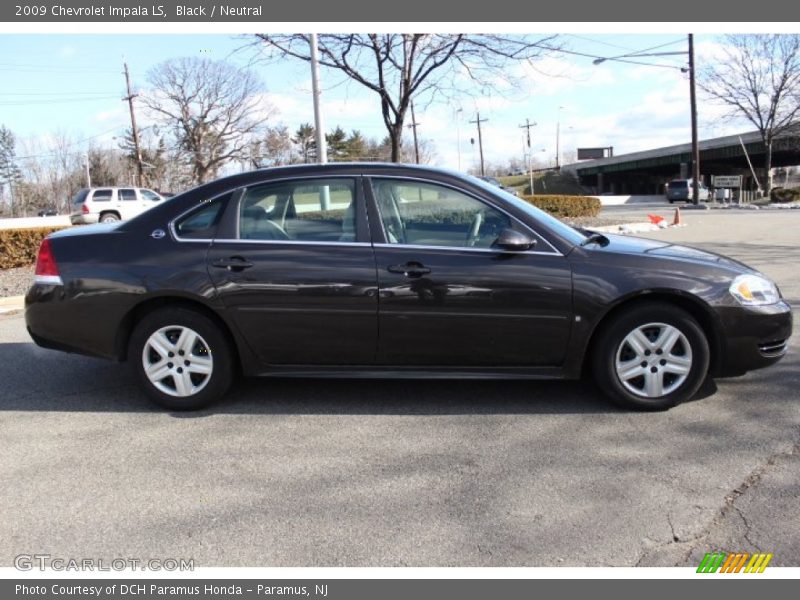 Black / Neutral 2009 Chevrolet Impala LS
