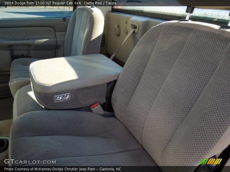 Flame Red / Taupe 2004 Dodge Ram 1500 SLT Regular Cab 4x4
