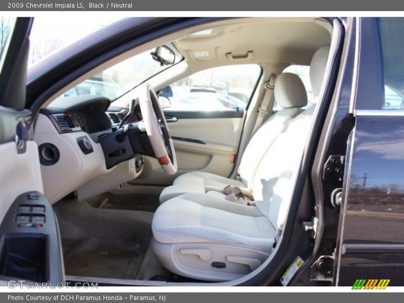 Black / Neutral 2009 Chevrolet Impala LS