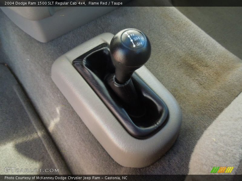 Flame Red / Taupe 2004 Dodge Ram 1500 SLT Regular Cab 4x4