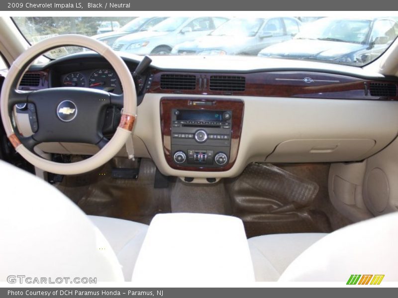 Black / Neutral 2009 Chevrolet Impala LS