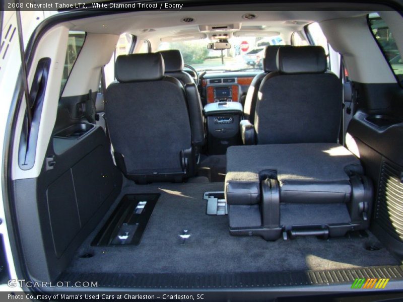 White Diamond Tricoat / Ebony 2008 Chevrolet Tahoe LTZ