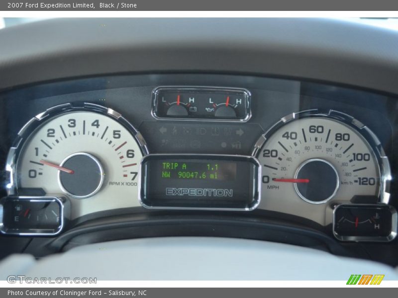 Black / Stone 2007 Ford Expedition Limited