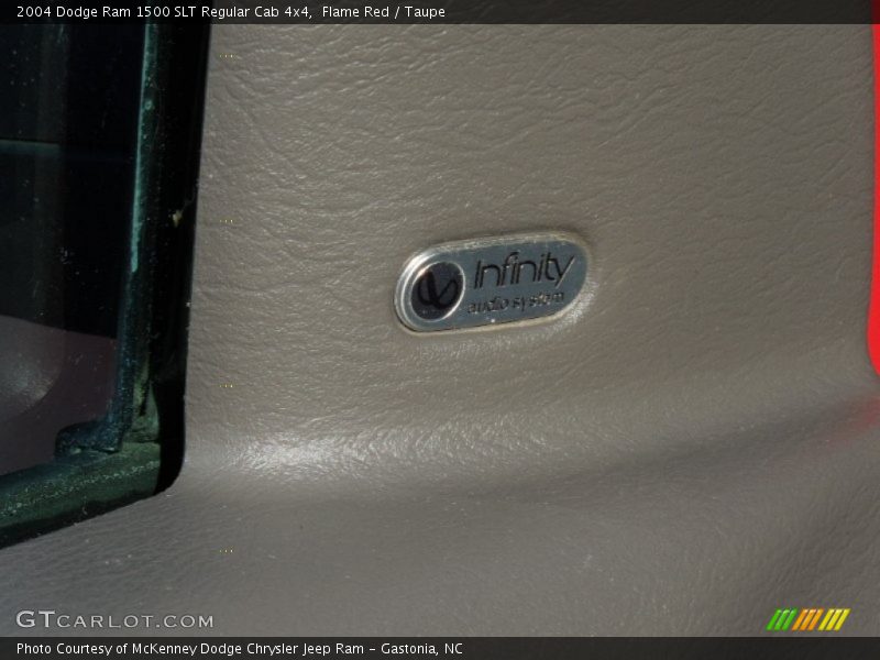 Flame Red / Taupe 2004 Dodge Ram 1500 SLT Regular Cab 4x4