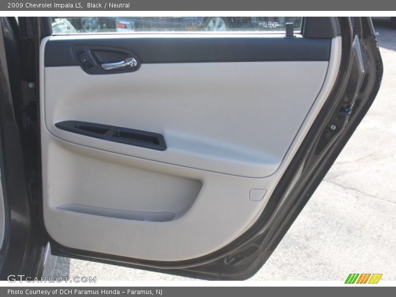 Black / Neutral 2009 Chevrolet Impala LS