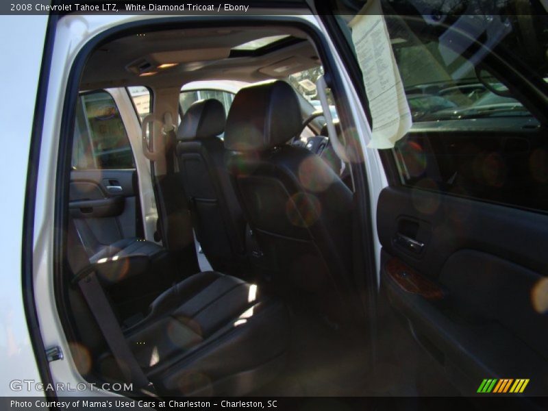 White Diamond Tricoat / Ebony 2008 Chevrolet Tahoe LTZ