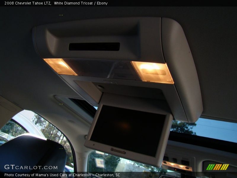 White Diamond Tricoat / Ebony 2008 Chevrolet Tahoe LTZ