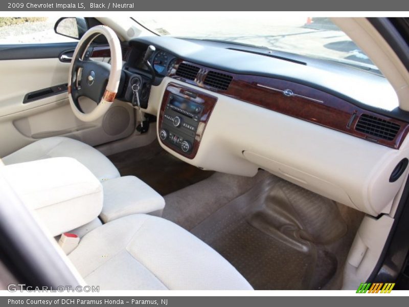 Black / Neutral 2009 Chevrolet Impala LS