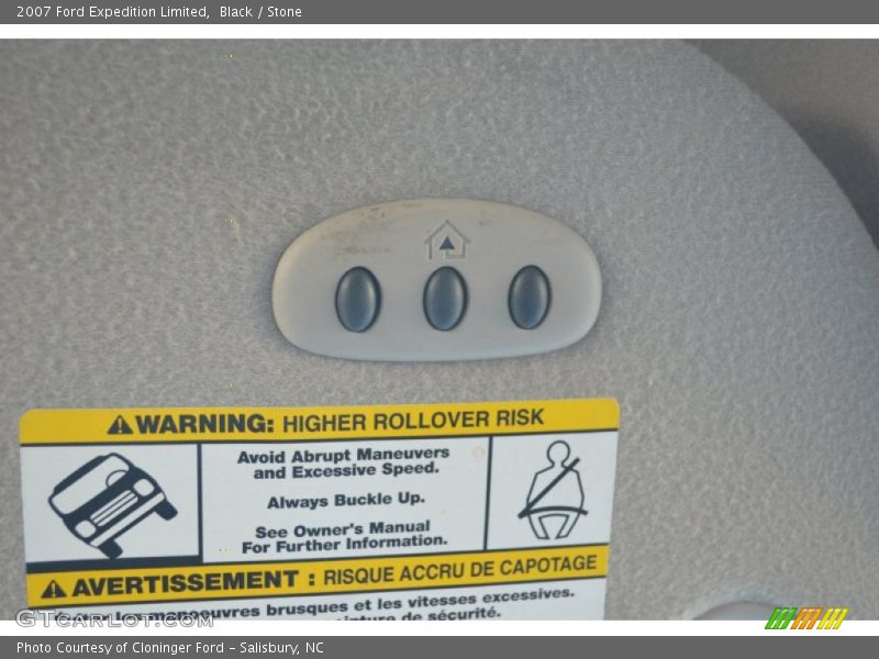 Black / Stone 2007 Ford Expedition Limited