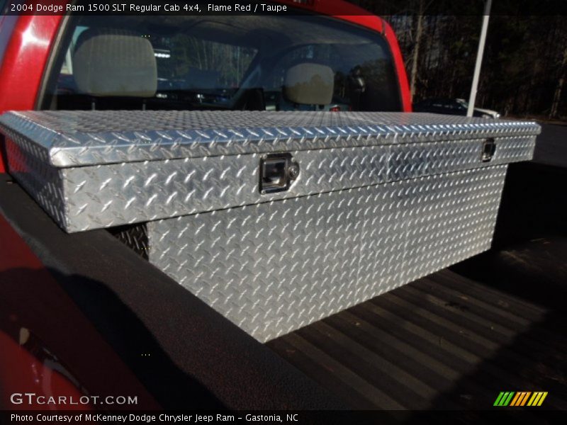 Flame Red / Taupe 2004 Dodge Ram 1500 SLT Regular Cab 4x4