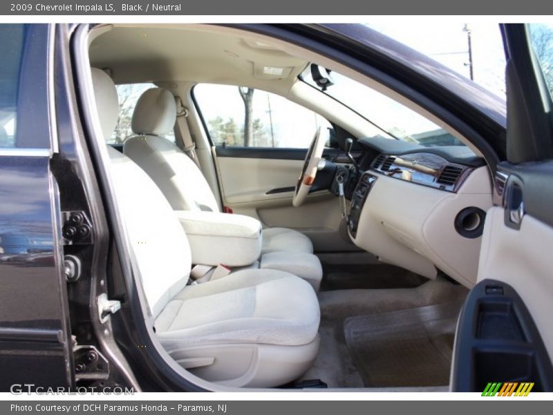 Black / Neutral 2009 Chevrolet Impala LS