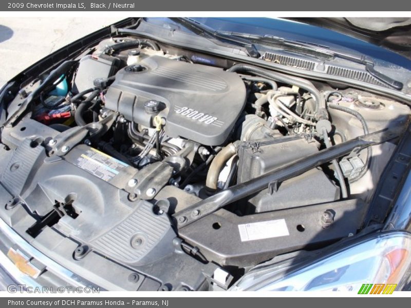 Black / Neutral 2009 Chevrolet Impala LS