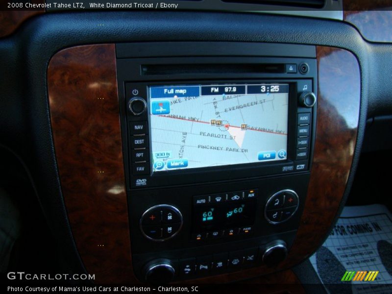 White Diamond Tricoat / Ebony 2008 Chevrolet Tahoe LTZ