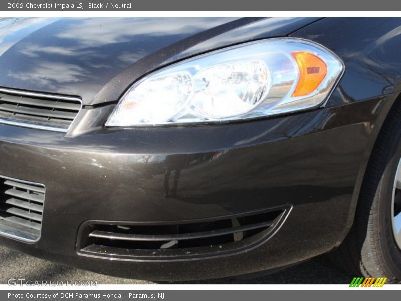 Black / Neutral 2009 Chevrolet Impala LS