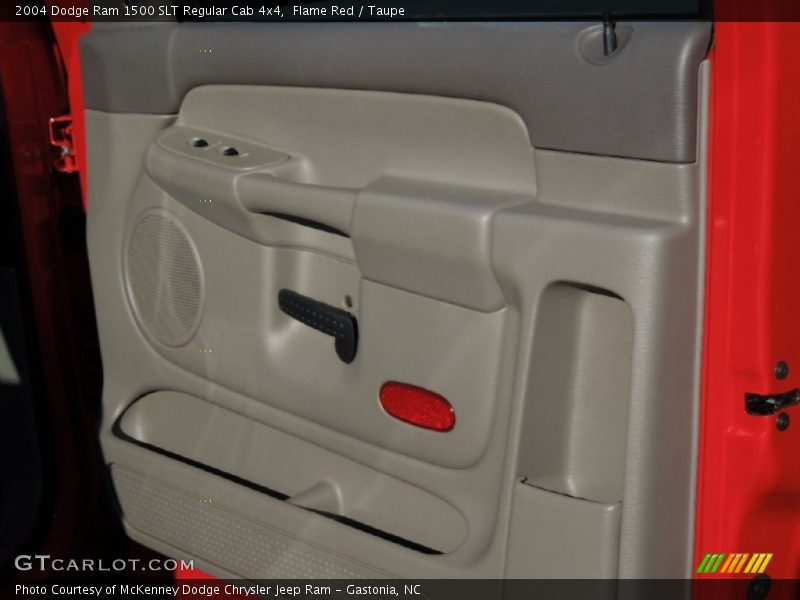 Flame Red / Taupe 2004 Dodge Ram 1500 SLT Regular Cab 4x4
