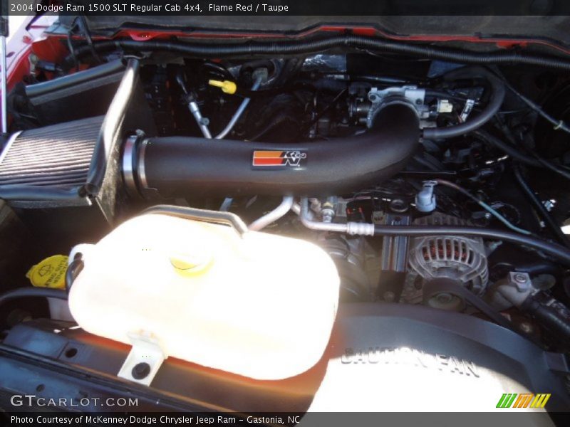 Flame Red / Taupe 2004 Dodge Ram 1500 SLT Regular Cab 4x4