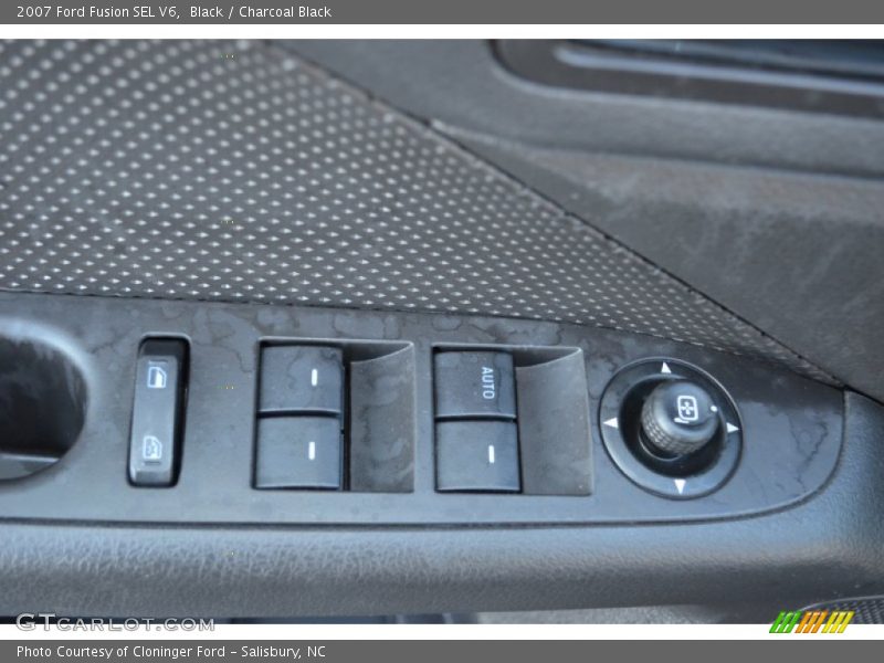 Black / Charcoal Black 2007 Ford Fusion SEL V6