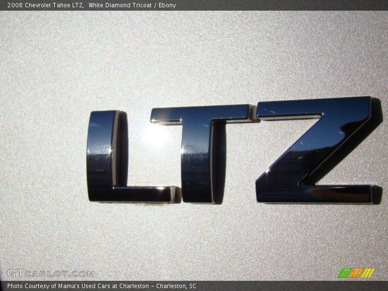 White Diamond Tricoat / Ebony 2008 Chevrolet Tahoe LTZ
