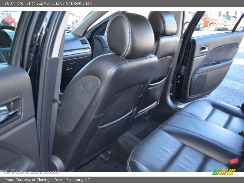 Black / Charcoal Black 2007 Ford Fusion SEL V6