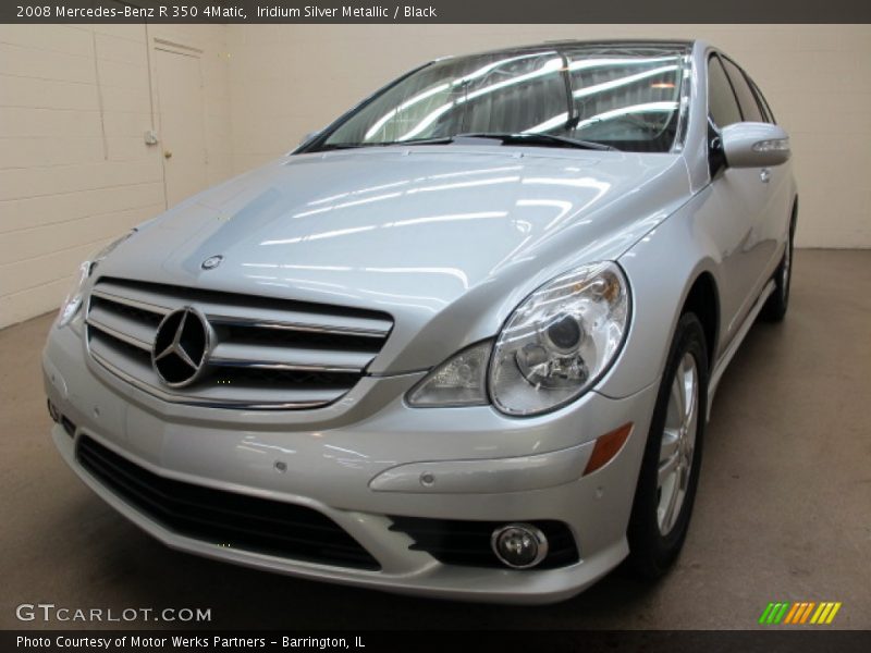 Iridium Silver Metallic / Black 2008 Mercedes-Benz R 350 4Matic