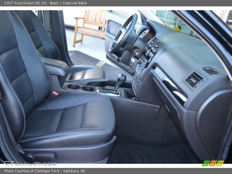 Black / Charcoal Black 2007 Ford Fusion SEL V6