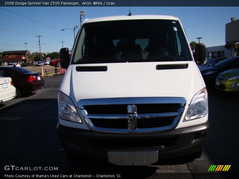 Arctic White / Gray 2008 Dodge Sprinter Van 2500 Passenger