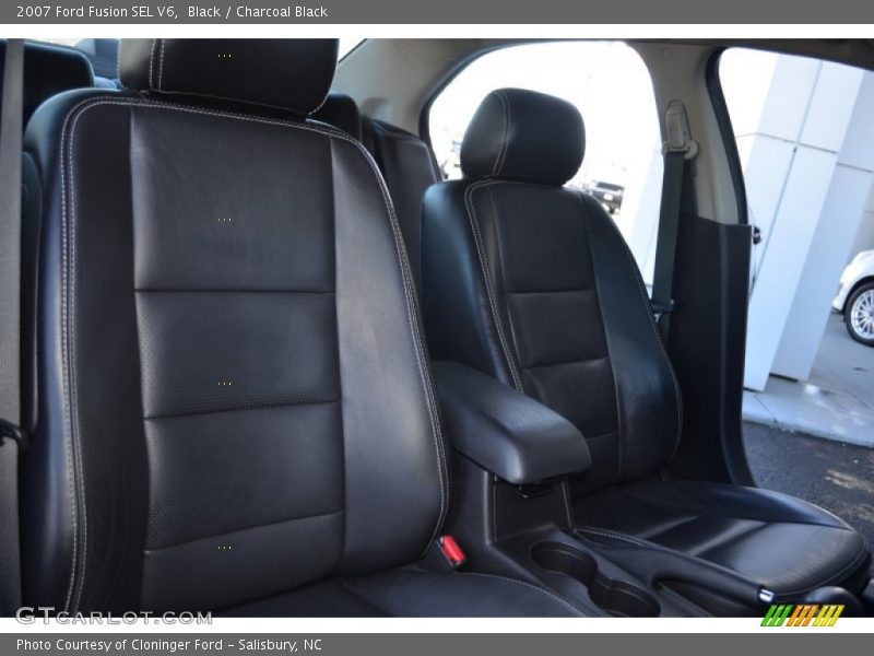 Black / Charcoal Black 2007 Ford Fusion SEL V6
