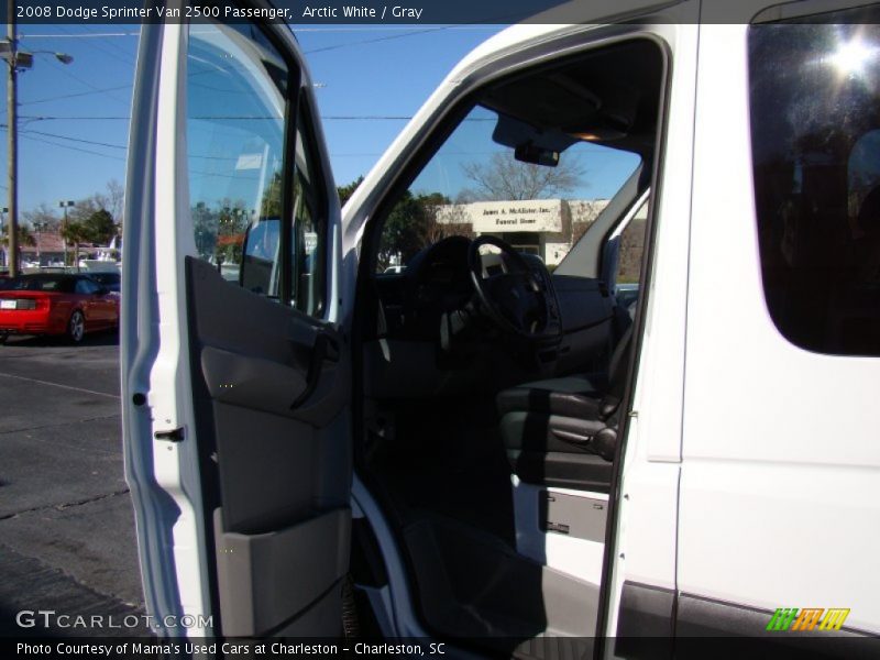 Arctic White / Gray 2008 Dodge Sprinter Van 2500 Passenger