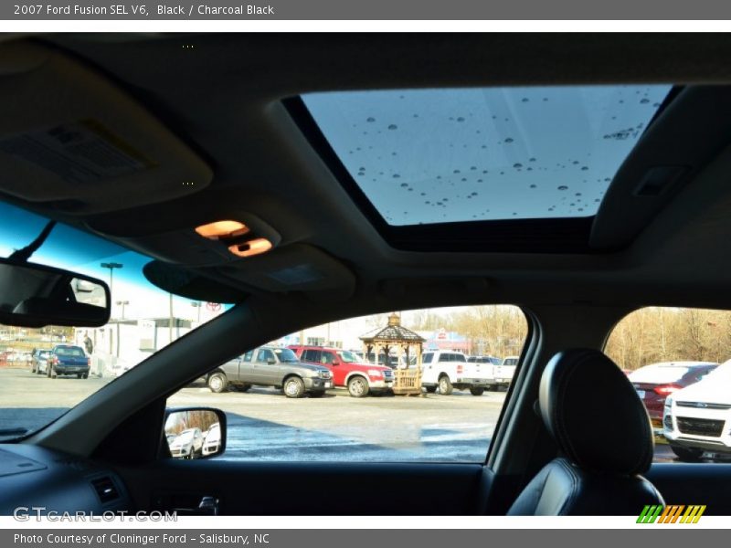 Black / Charcoal Black 2007 Ford Fusion SEL V6