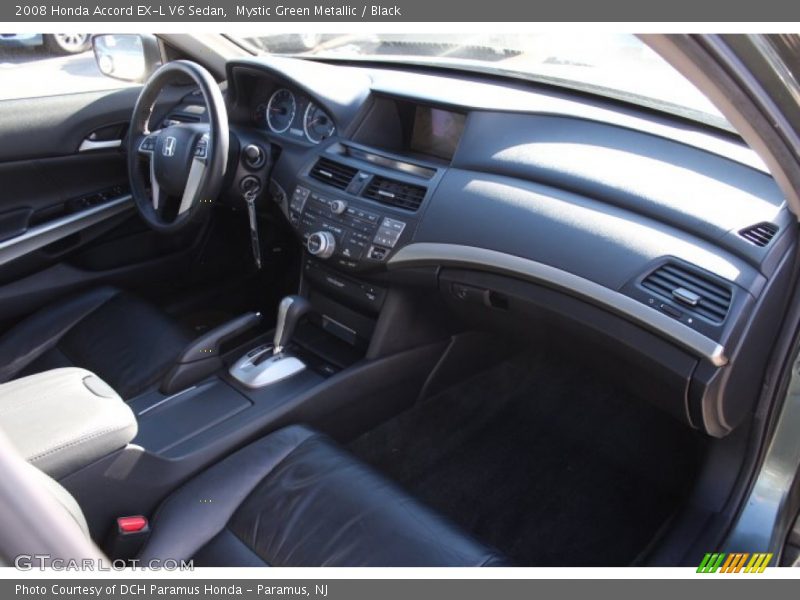 Dashboard of 2008 Accord EX-L V6 Sedan