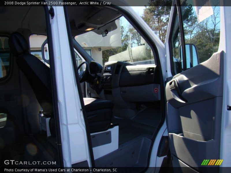 Arctic White / Gray 2008 Dodge Sprinter Van 2500 Passenger