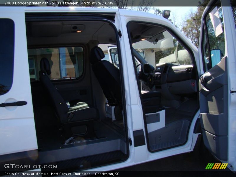 Arctic White / Gray 2008 Dodge Sprinter Van 2500 Passenger