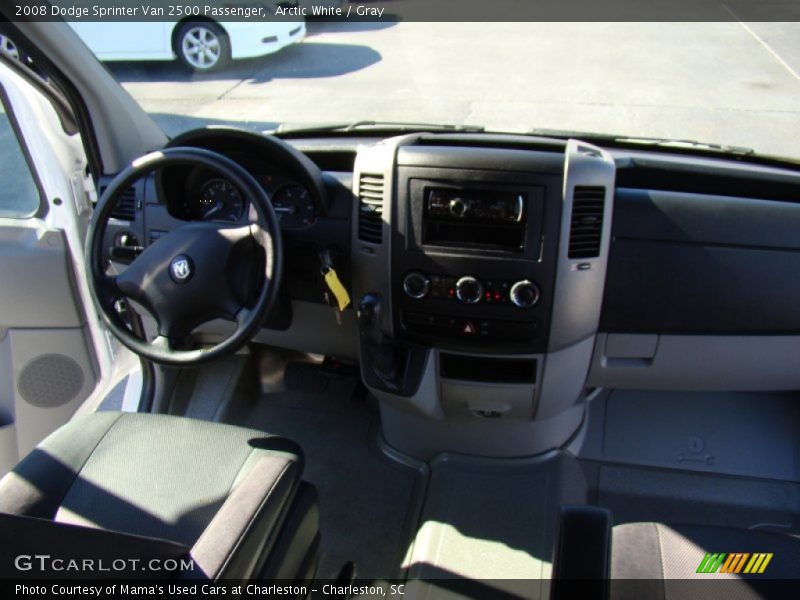 Arctic White / Gray 2008 Dodge Sprinter Van 2500 Passenger