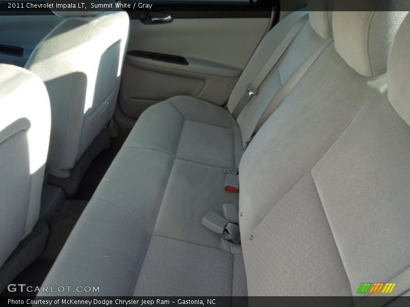 Summit White / Gray 2011 Chevrolet Impala LT