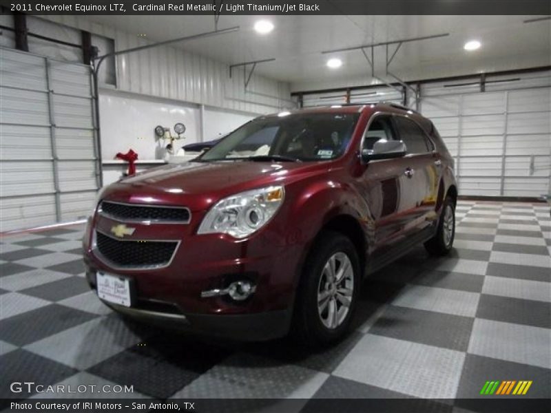 Cardinal Red Metallic / Light Titanium/Jet Black 2011 Chevrolet Equinox LTZ