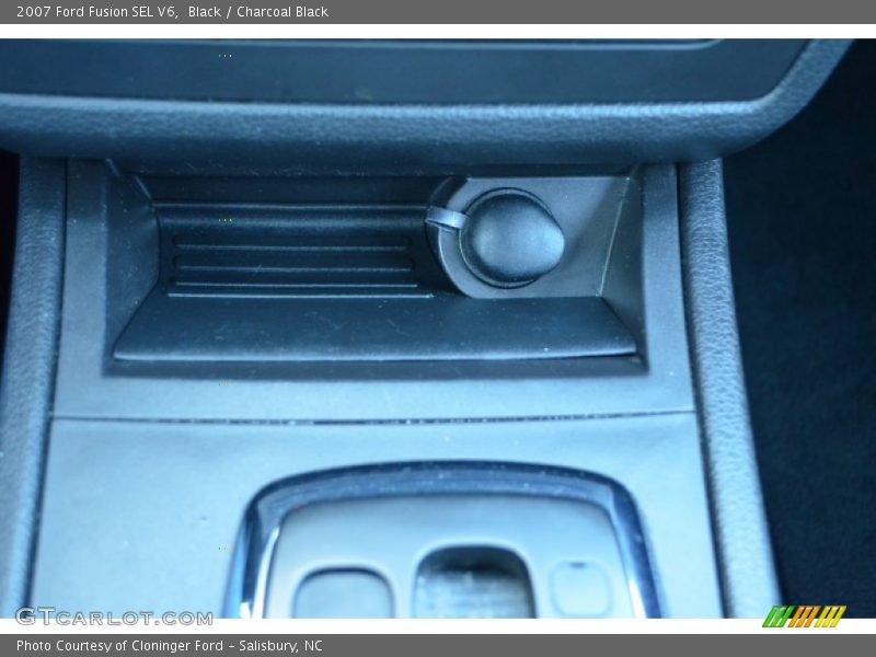 Black / Charcoal Black 2007 Ford Fusion SEL V6